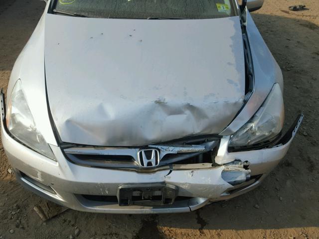 1HGCM668X6A040155 - 2006 HONDA ACCORD EX SILVER photo 7