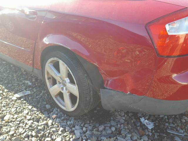 WAUJC68E93A102908 - 2003 AUDI A4 1.8T RED photo 9