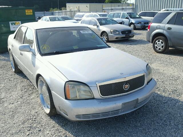 1G6KD54Y33U244137 - 2003 CADILLAC DEVILLE SILVER photo 1