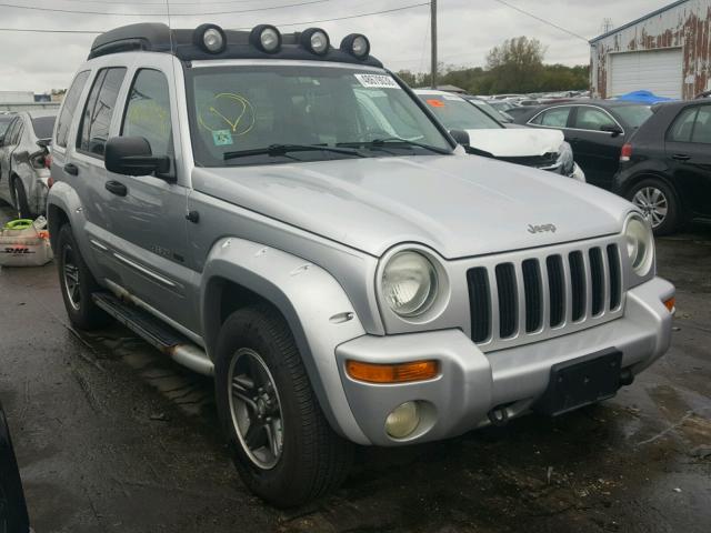 1J4GL38KX3W642511 - 2003 JEEP LIBERTY RE SILVER photo 1