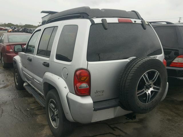 1J4GL38KX3W642511 - 2003 JEEP LIBERTY RE SILVER photo 3