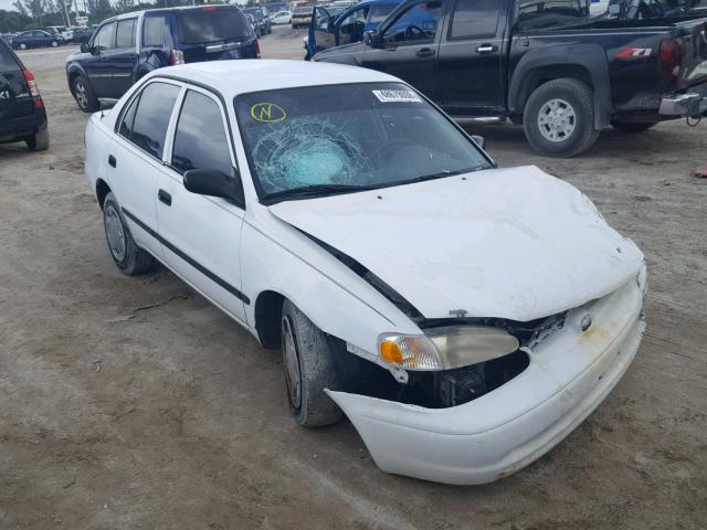 1Y1SK52871Z414551 - 2001 CHEVROLET GEO PRIZM Ақ фото 1