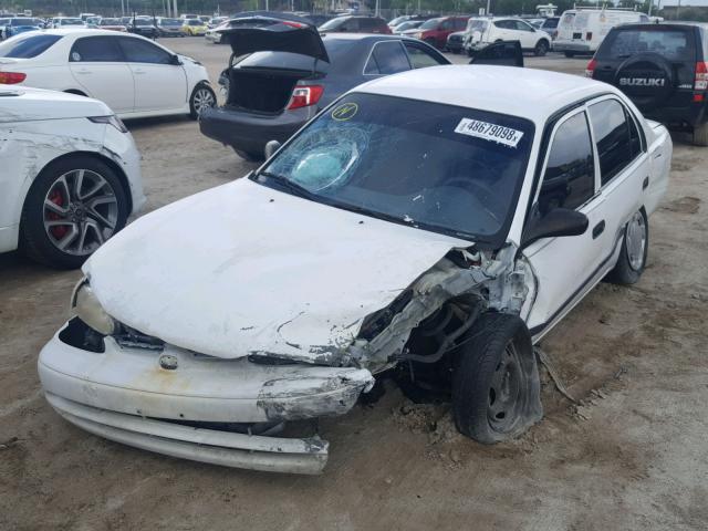 1Y1SK52871Z414551 - 2001 CHEVROLET GEO PRIZM Ақ фото 2