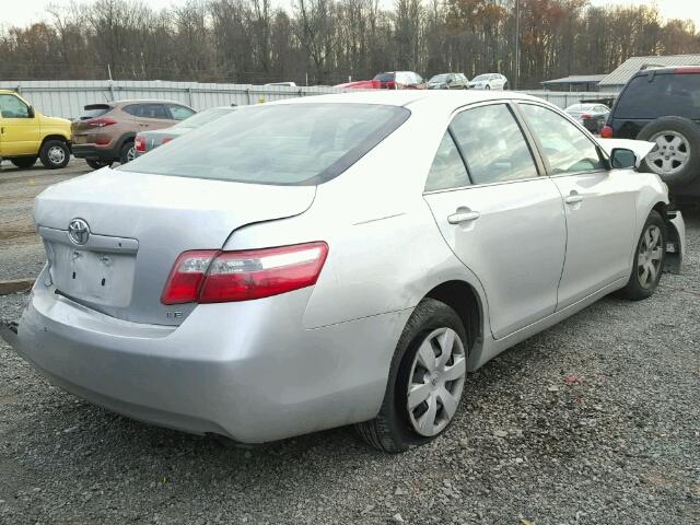 4T1BE46K79U282486 - 2009 TOYOTA CAMRY BASE SILVER photo 4