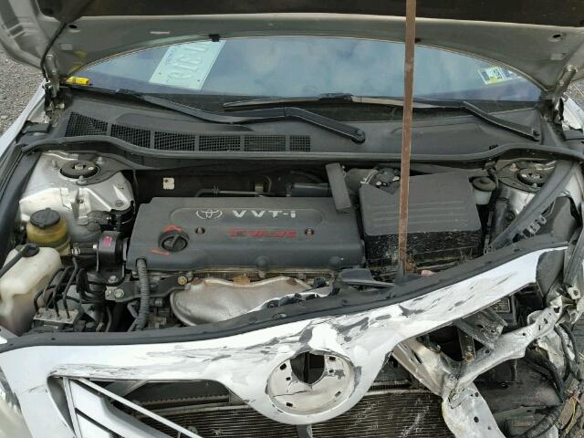 4T1BE46K79U282486 - 2009 TOYOTA CAMRY BASE SILVER photo 7