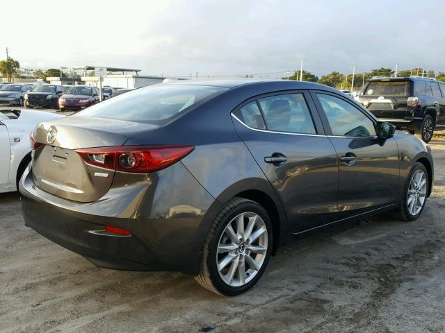 3MZBN1V71HM143874 - 2017 MAZDA 3 TOURING GRAY photo 4