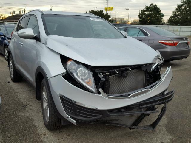 KNDPB3A24D7431559 - 2013 KIA SPORTAGE B SILVER photo 1