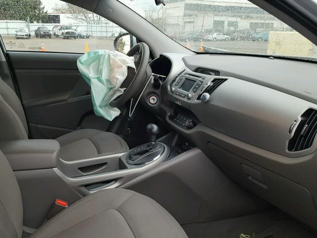 KNDPB3A24D7431559 - 2013 KIA SPORTAGE B SILVER photo 5