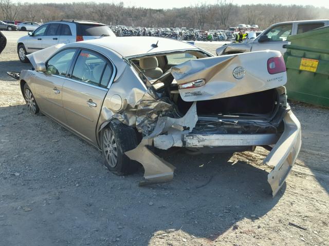 1G4HP57206U214857 - 2006 BUICK LUCERNE CX GOLD photo 3