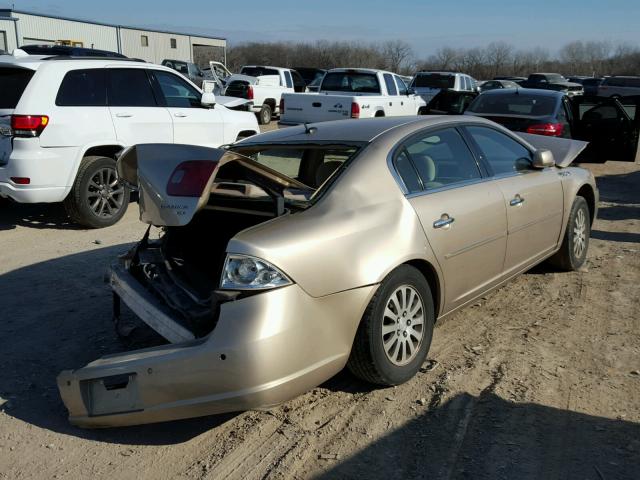 1G4HP57206U214857 - 2006 BUICK LUCERNE CX GOLD photo 4