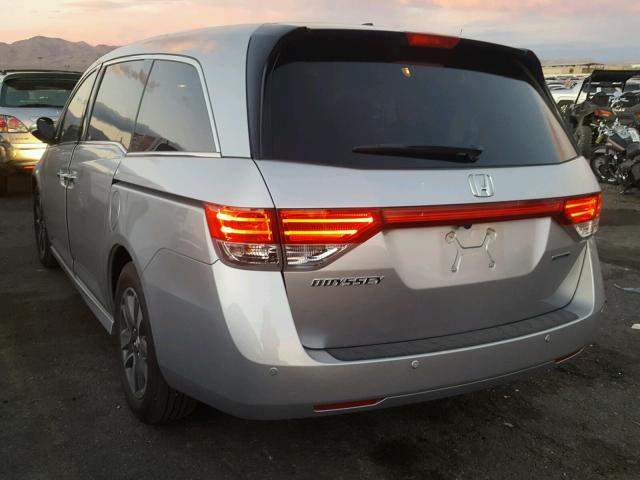 5FNRL5H92FB092804 - 2015 HONDA ODYSSEY TO SILVER photo 3