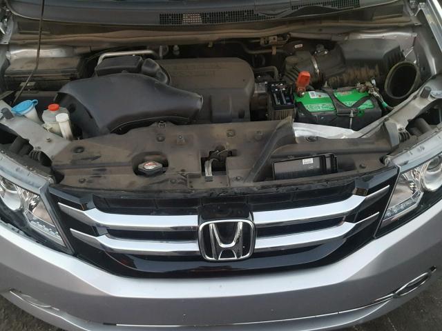 5FNRL5H92FB092804 - 2015 HONDA ODYSSEY TO SILVER photo 7