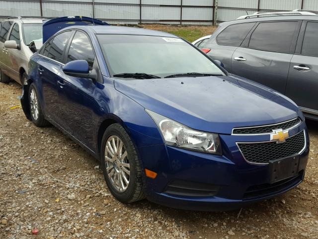 1G1PJ5SB7D7303385 - 2013 CHEVROLET CRUZE ECO BLUE photo 1