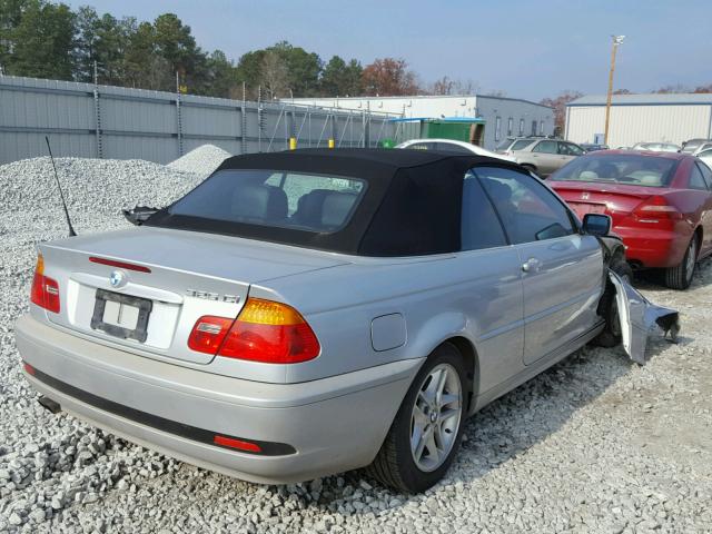 WBABW33424PL26559 - 2004 BMW 325 CI SILVER photo 4