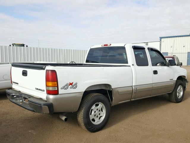 1GCEK19T62Z126431 - 2002 CHEVROLET SILVERADO WHITE photo 4