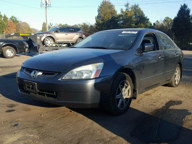 1HGCM66574A067994 - 2004 HONDA ACCORD EX GRAY photo 2