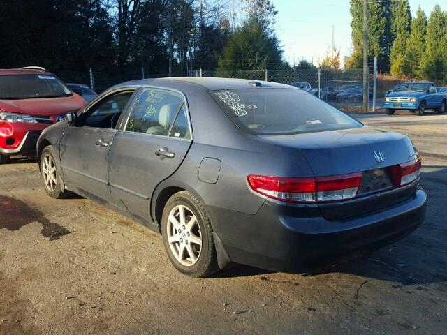 1HGCM66574A067994 - 2004 HONDA ACCORD EX GRAY photo 3