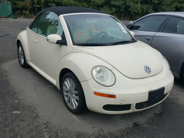 3VWRF31Y58M403375 - 2008 VOLKSWAGEN NEW BEETLE Krem foto 1