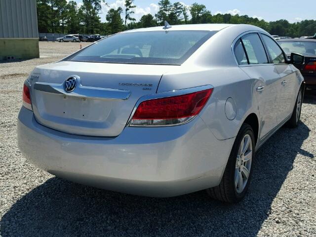 1G4GD5ED6BF124815 - 2011 BUICK LACROSSE C SILVER photo 4