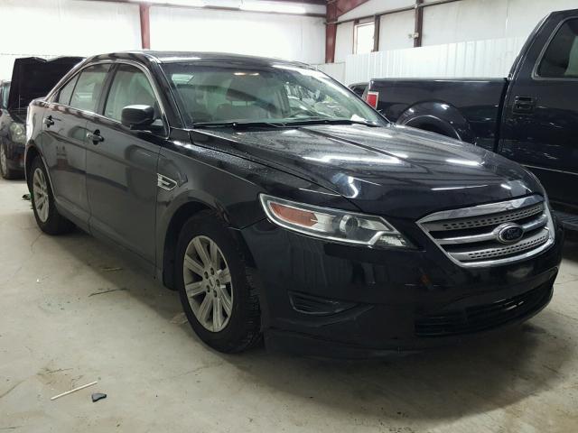 1FAHP2DW1CG107889 - 2012 FORD TAURUS SE BLACK photo 1