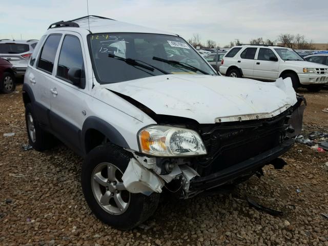 4F2YZ02Z85KM61253 - 2005 MAZDA TRIBUTE I WHITE photo 1