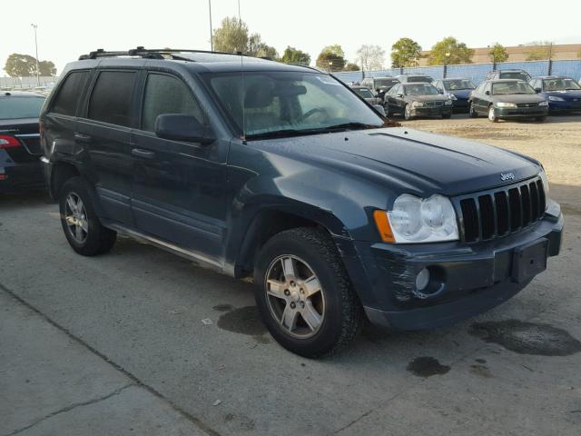 1J4HR48N05C692325 - 2005 JEEP GRAND CHER GREEN photo 1