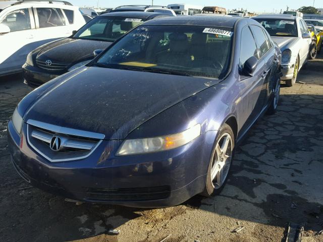 19UUA66266A029677 - 2006 ACURA 3.2TL BLUE photo 2