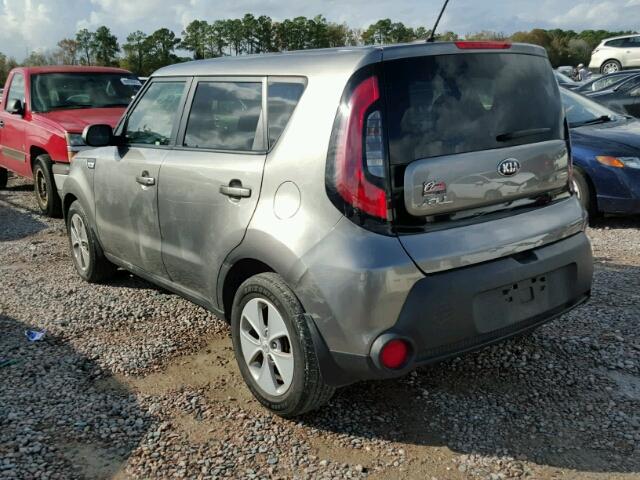 KNDJP3A59F7166299 - 2015 KIA SOUL + BLACK photo 3