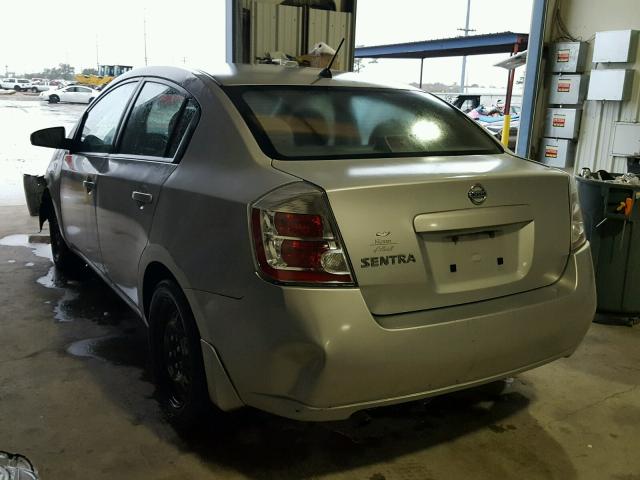 3N1AB61E68L713661 - 2008 NISSAN SENTRA 2.0 SILVER photo 3