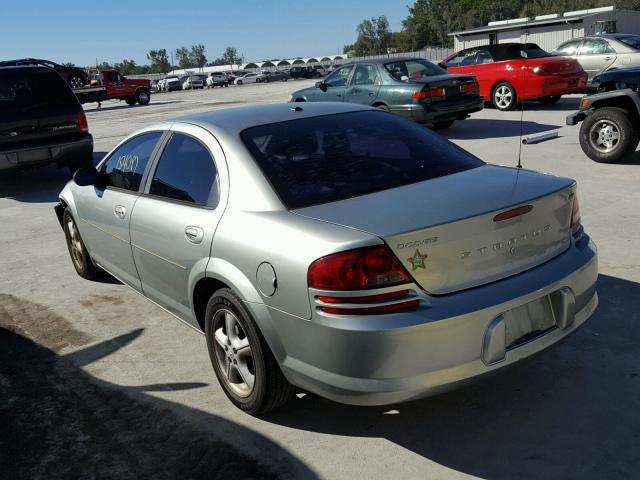 1B3EL46X06N218140 - 2006 DODGE STRATUS SX GRAY photo 3