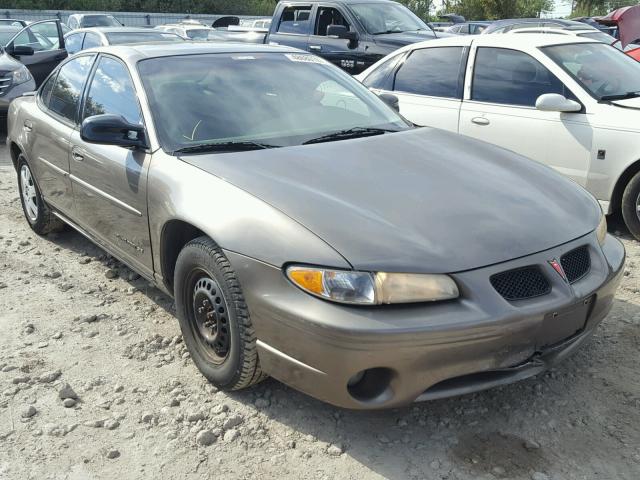 1G2WK52JX2F263480 - 2002 PONTIAC GRAND PRIX BROWN photo 1