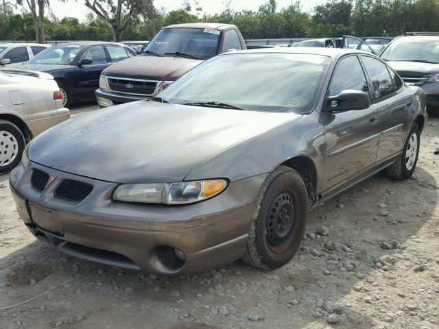 1G2WK52JX2F263480 - 2002 PONTIAC GRAND PRIX BROWN photo 2