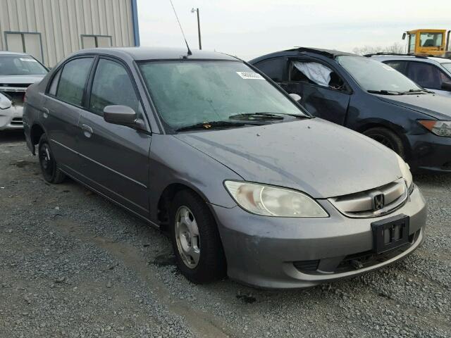 JHMES96604S007197 - 2004 HONDA CIVIC HYBR GRAY photo 1