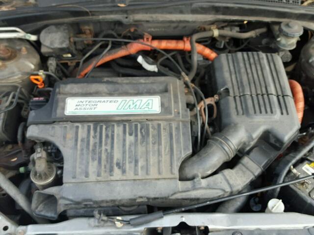 JHMES96604S007197 - 2004 HONDA CIVIC HYBR GRAY photo 7