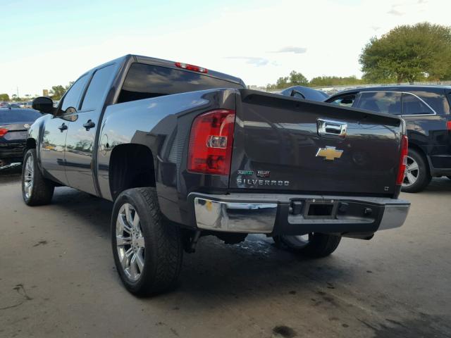 3GCPCSEA9BG115603 - 2011 CHEVROLET SILVERADO GRAY photo 3