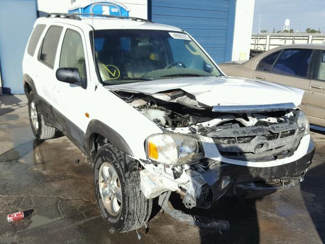 4F2CZ06183KM29009 - 2003 MAZDA TRIBUTE ES WHITE photo 1