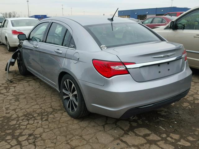 1C3CCBCG4DN574350 - 2013 CHRYSLER 200 LIMITE SILVER photo 3