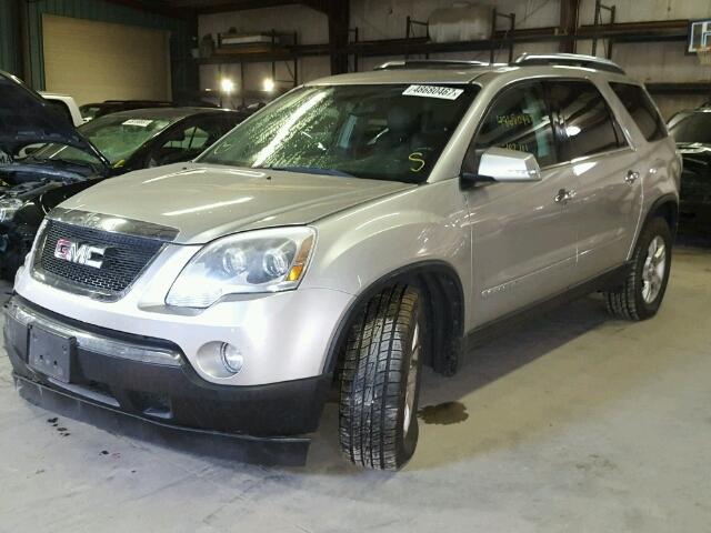 1GKEV33758J250667 - 2008 GMC ACADIA SLT SILVER photo 2