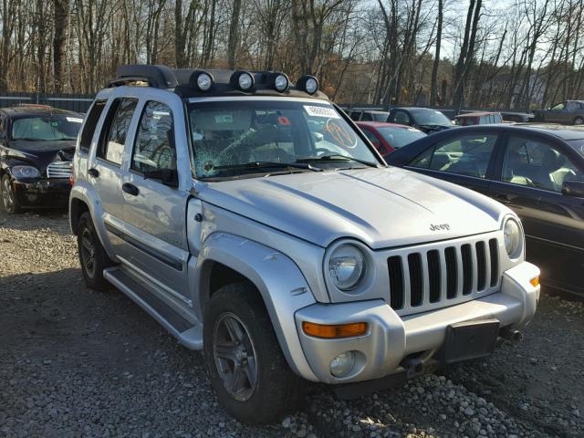 1J4GL38K24W201845 - 2004 JEEP LIBERTY RE SILVER photo 1