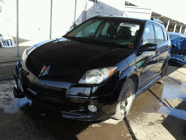 5Y2SN62L63Z477701 - 2003 PONTIAC VIBE GT BLACK photo 2