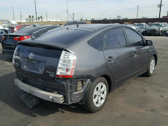 JTDKB20U273221447 - 2007 TOYOTA PRIUS GRAY photo 4