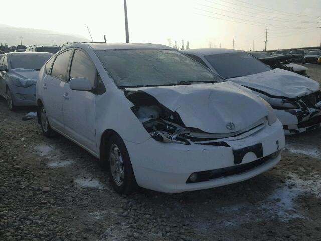 JTDKB20U740011519 - 2004 TOYOTA PRIUS WHITE photo 1