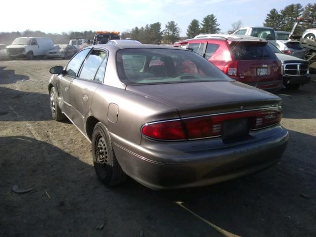 2G4WS52J741239204 - 2004 BUICK CENTURY CU TAN photo 3