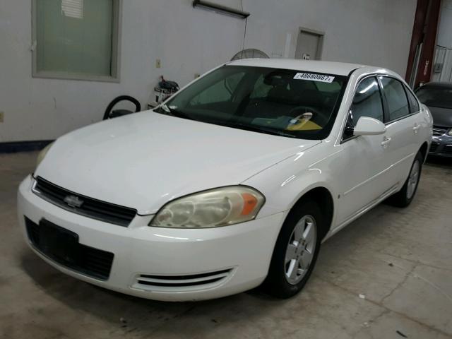 2G1WT55K769123066 - 2006 CHEVROLET IMPALA LT WHITE photo 2