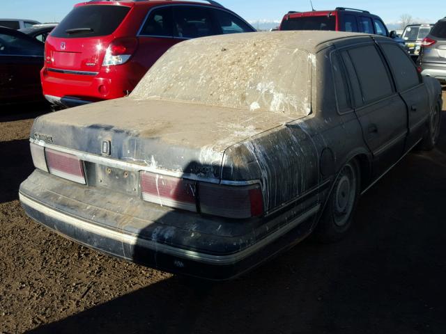 1LNLM9844KY684659 - 1989 LINCOLN CONTINENTA BLACK photo 4