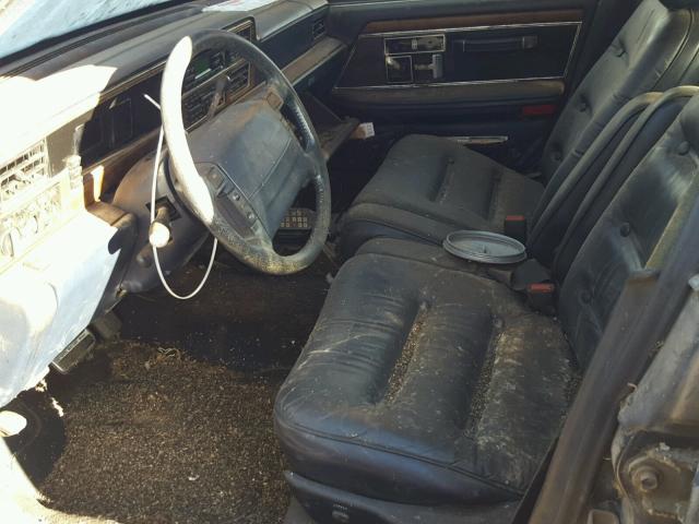 1LNLM9844KY684659 - 1989 LINCOLN CONTINENTA BLACK photo 5