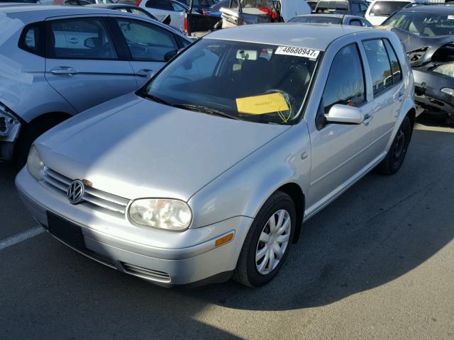 9BWFK61J834024161 - 2003 VOLKSWAGEN GOLF GL SILVER photo 2