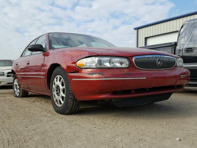 2G4WS52M4X1637162 - 1999 BUICK CENTURY CU RED photo 1