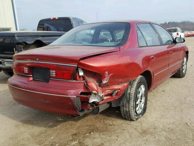 2G4WS52M4X1637162 - 1999 BUICK CENTURY CU RED photo 4