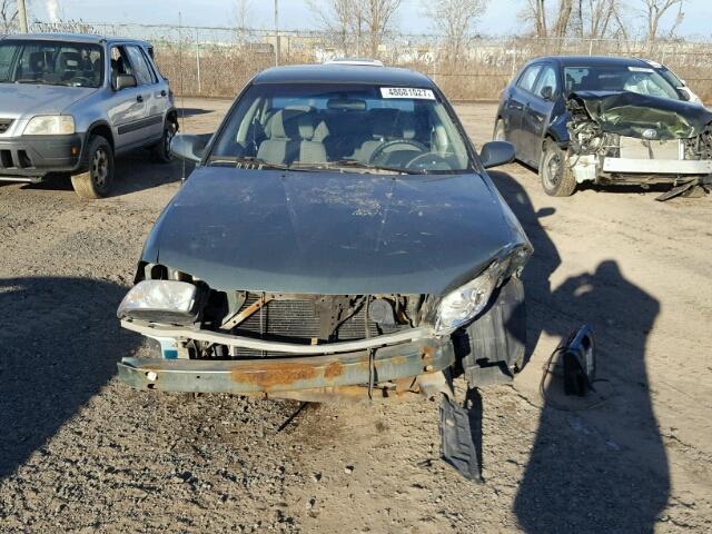 3N1CB51D35L468257 - 2005 NISSAN SENTRA 1.8 GREEN photo 9